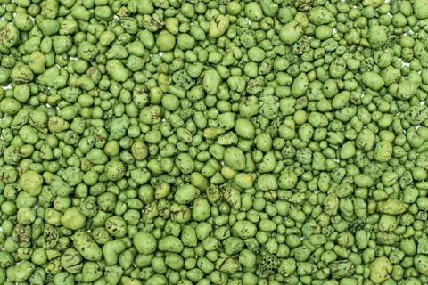 Expanded clay pebbles used as a growing media in hydroponics. Background clos Stock Photos