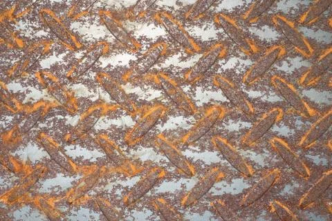 Expanded Metal rust Stock Photos