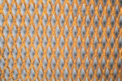 Expanded Metal rust Stock Photos