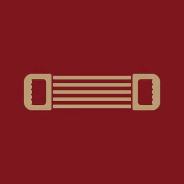 The expander icon. Expander symbol. Flat Stock Illustration