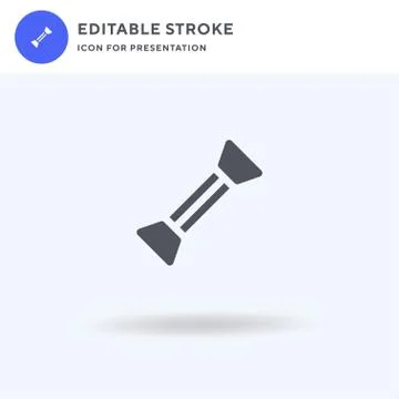 Expander icon vector, filled flat sign, solid pictogram isolated on white, logo Stock Illustration