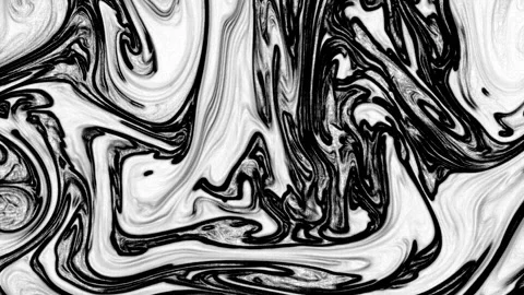 Expanding Black Ink Tendrils Stock Footage 327995650