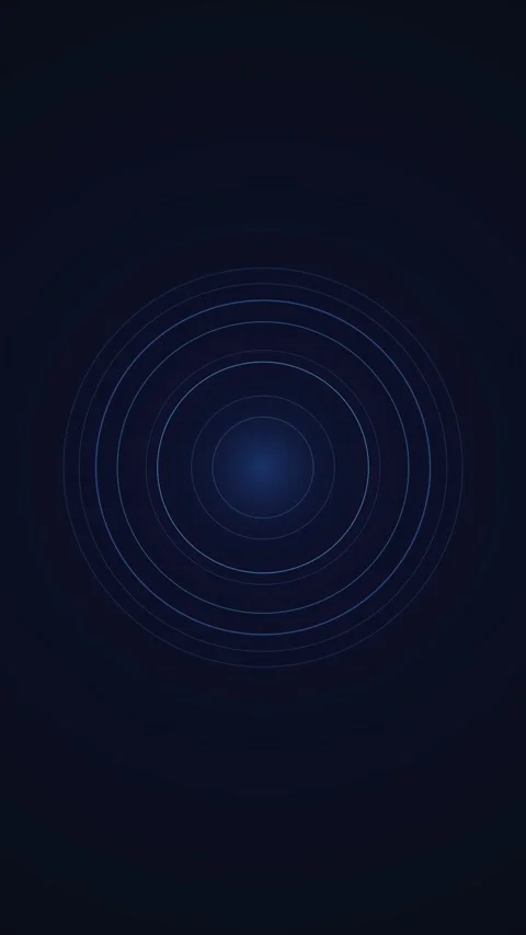 Expanding Blue Circle Animation for Abstract Backgrounds Stock Footage 327944143