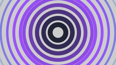 Expanding Blue Circles Create an Abstract, Dynamic Background Video stock 325772377