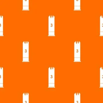 Expanding bullets pattern seamless Illustrazione stock