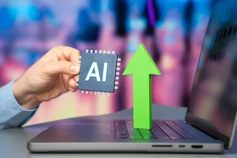 Expanding the capabilities of AI development. A personal AI agent for work an Stock Photos