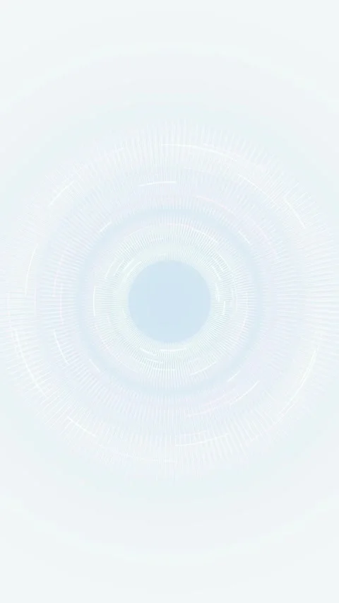 Expanding Circle of Light and Shadow Stock Footage 327625668