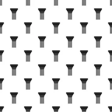 Expanding column pattern seamless Illustrazione stock