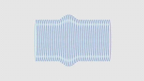 Expanding cylinder. Stock Footage 264090322