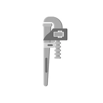 Expanding key isolated on white background. Vector illustration. Stock-Illustration