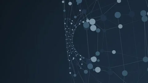 Expanding Network Visualization for Technology and Innovation Stock Footage 325539825