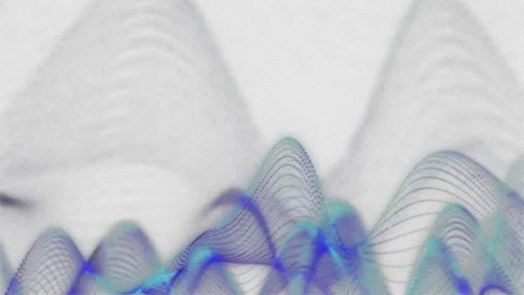Expanding Particle Waves On Alpha Loop Video stock 171072226