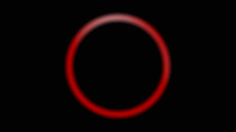 Expanding Pulse Wave Ring Dark Soft 库存影片 143931075