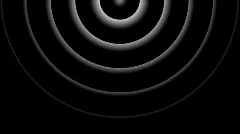 Expanding Radio waves, Stock Footage 33736184