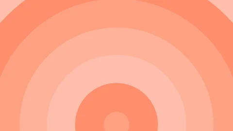 Expanding Red Circle Video stock 327525945