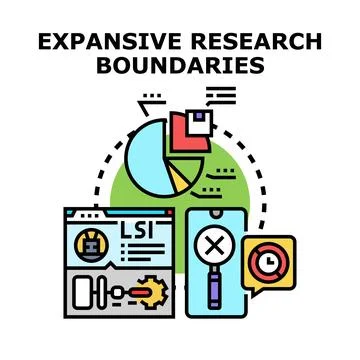 Expanding research boundaries with data analysis and digital tools Illustrazione stock