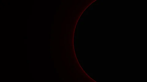 Expanding Ring Circle Pass Over Frame Stock Footage 143908512