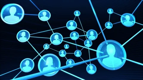 Expanding Social Network Stock Footage 77201316