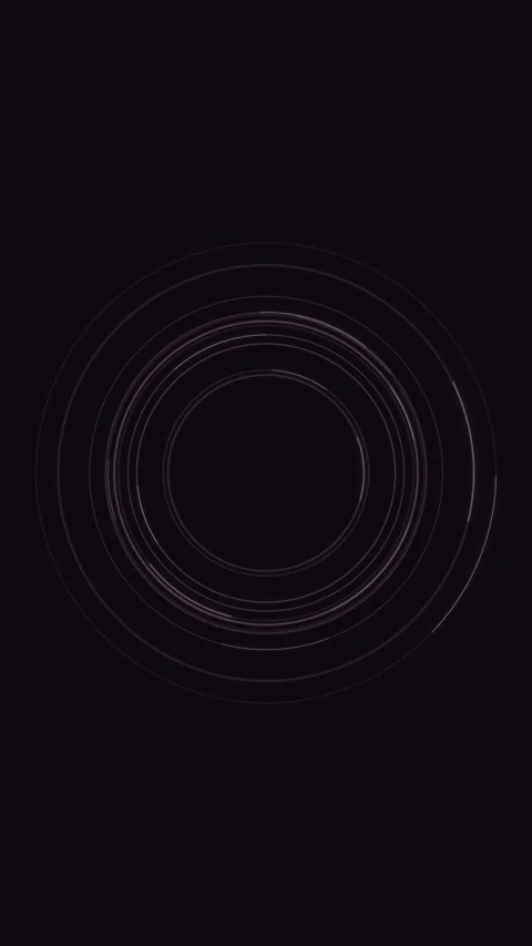 Expanding white circles create a mesmerizing, abstract ripple effect Stock Footage 327946966