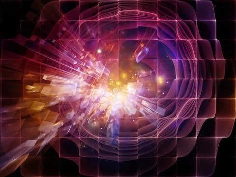 Expansive Acceleration Illustrazione stock