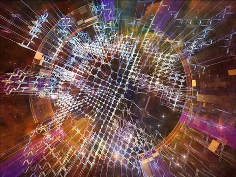 Expansive Acceleration Illustrazione stock