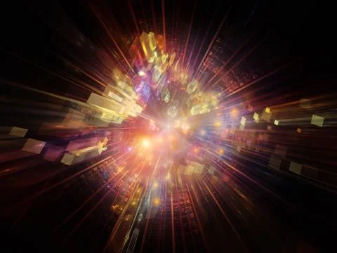 Expansive Acceleration Illustrazione stock