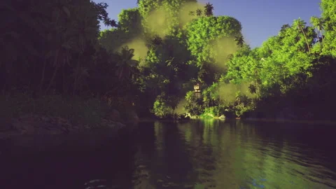 Expansive daylight filled chasm with irregular ledges and distant horizons Stock Footage 331398269