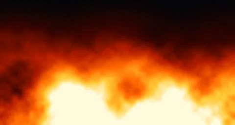 Expansive fiery sunset 库存插图