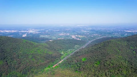Expansive Mountain Ranges And Ridges 4K Aerial View Stock Footage 320920819