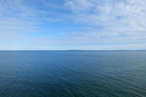 Expansive view of the Pacific Ocean Stock Photos