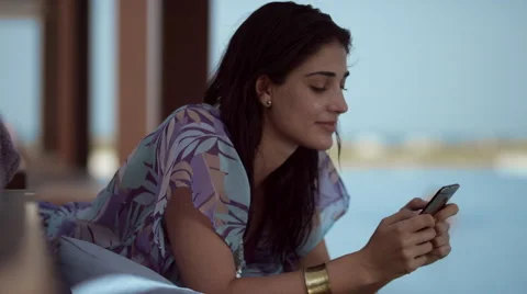 Expat couple taking selfie using mobile camera. Stock Footage 64114312