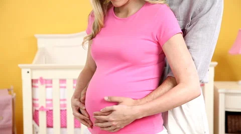 Expecting Couple Stock Footage 43356037