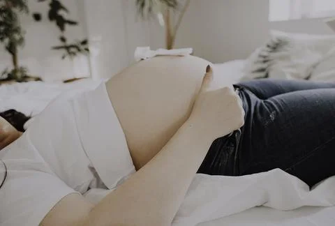 Expecting Joy Foto stock