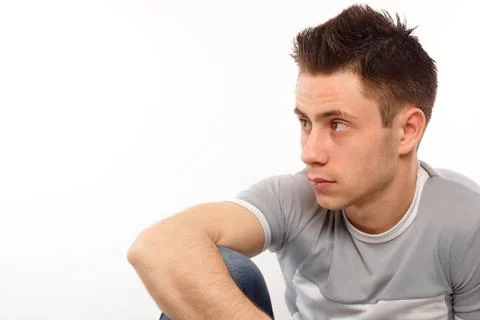 Expecting something Stock Photos