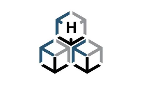 Expedition Marketing Initial H Stock-Illustration