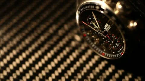 Expencive watch clockwork 2 Stock Footage 11494526