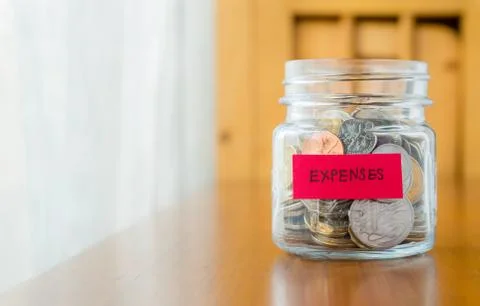 Expense budget Stock Photos