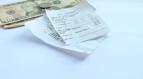 Expense Tracker. Home Finances 스톡 동영상 54894474