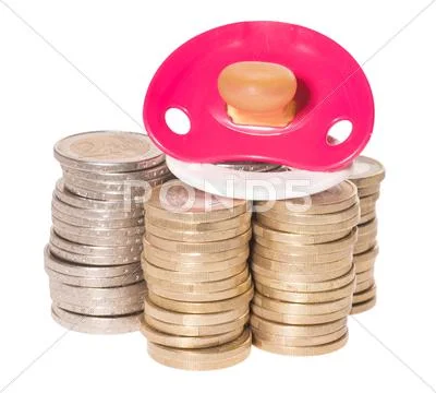 Expenses for a child Stock Photos
