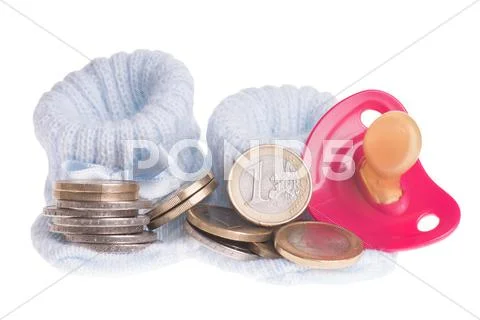 Expenses for a child Stock Photos