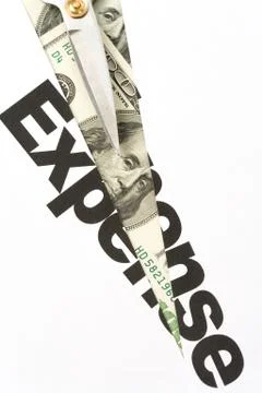Expenses Cut Stock Photos