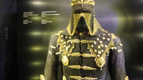 Expensive Ammunition of Turkish Warrior Video stock 85281897