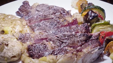 Expensive Beef Dish Video stock 115784266