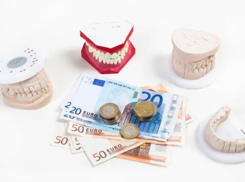 Expensive dentures 写真素材