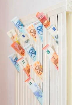 Expensive heating Stock Photos