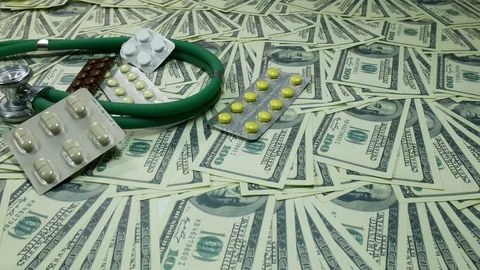 Expensive medications Stock Footage 88291215
