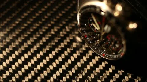 Expensive watch clockwork Video stock 11494061
