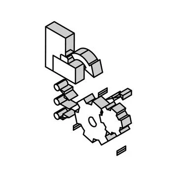 Experience benefits isometric icon vector illustration Stock Illustration