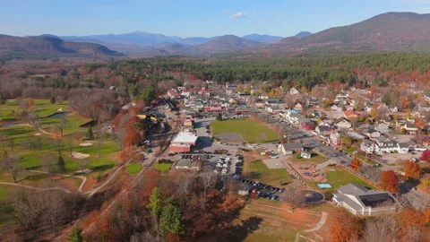 Experience the breathtaking Mount Washington Fall Foliage in the beautiful New Stock Footage 305483591