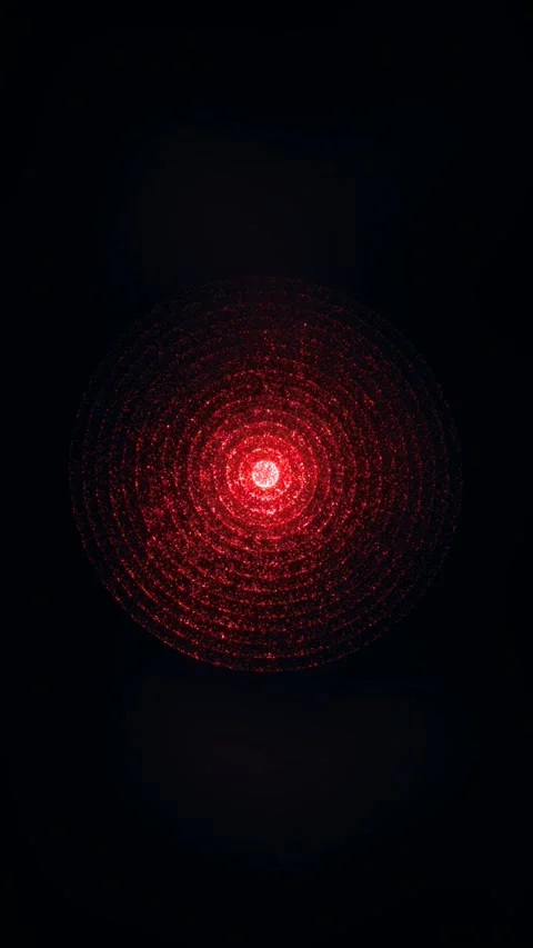 Experience a captivating display of swirling red patterns Stock Footage 315778921